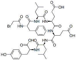 CAS#: 144304-34-7， N-Bromoacetyl-phenylalanyl-leucyl-glutamyl-glutamyl-leucyl-tyrosine