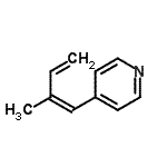 CAS#: 144343-92-0， 4-[(1Z)-2-Methyl-1,3-Butadien-1-Yl]Pyridine