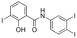 CAS#: 14437-45-7， 3-Iodo-N-(3,4-Diiodophenyl)-2-Hydroxybenzamide