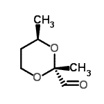 CAS#: 144404-96-6， (2R,4R)-2,4-Dimethyl-1,3-Dioxane-2-Carbaldehyde