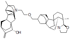 CAS#: 144442-84-2， 21-(2-((15-Deoxy-16,17-Dihydro-19,24-Cyclo-20,24-Secoatisin-17-Yl)Oxy)Ethyl)-7,20-Cycloatid-16-En-15-Ol