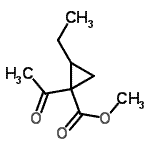 CAS#: 144465-34-9， Methyl 1-Acetyl-2-Ethylcyclopropanecarboxylate