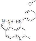 CAS#: 144588-46-5， N-(3-Methoxyphenyl)-7-Methyl-1H-Pyrido[2,3-g]Indazol-9-Amine Hydrochloride