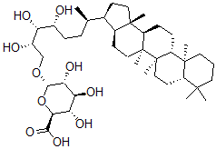 CAS#: 144599-05-3， O-alpha-D-Glucuronopyranosyl bacteriohopanetetrol