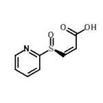 CAS#: 144674-70-4， (2Z)-3-[(S)-2-Pyridinylsulfinyl]Acrylic Acid