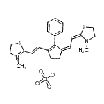 CAS#: 144773-60-4， 3-Methyl-2-[(E)-2-{(3Z)-3-[(2E)-2-(3-Methyl-1,3-Thiazolidin-2-Ylidene)Ethylidene]-2-Phenyl-1-Cyclopenten-1-Yl}Vinyl]-4,5-Dihydro-1,3-Thiazol-3-Ium Perchlorate