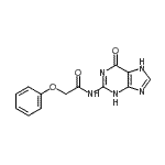 CAS#: 144782-23-0， N-(6-Oxo-3,7-Dihydropurin-2-Yl)-2-Phenoxy-Acetamide