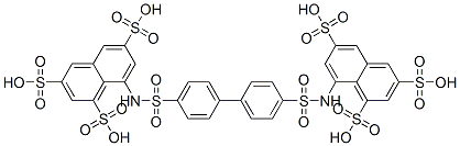 CAS#: 144790-67-0， 8-[[4-[4-[(3,6,8-Trisulfonaphthalen-1-Yl)Sulfamoyl]Phenyl]Phenyl]Sulfonylamino]Naphthalene-1,3,6-Trisulfonic Acid
