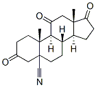 CAS#: 144940-53-4， (5R,8S,9S,10R,13S,14S)-10,13-Dimethyl-3,11,17-Trioxo-2,4,6,7,8,9,12,14,15,16-Decahydro-1H-Cyclopenta[a]Phenanthrene-5-Carbonitrile