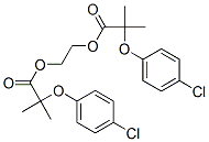 CAS#: 14496-63-0， Ethylenebis[2-(4-Chlorophenoxy)-2-Methylpropionate]