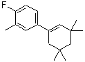 CAS#: 144977-47-9， 1-Fluoro-2-Methyl-4-(3,3,5,5-Tetramethyl-1-Cyclohexen-1-Yl)Benzene