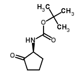 CAS#: 145106-46-3， 2-Methyl-2-Propanyl [(1S)-2-Oxocyclopentyl]Carbamate