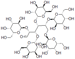 CAS#: 145204-39-3， (2R,3S,4R,5R)-2,3,4,5,6-Pentakis[[(2R,3R,4S,5R,6R)-3,4,5-Trihydroxy-6-(Hydroxymethyl)Oxan-2-Yl]Oxy]Hexanal