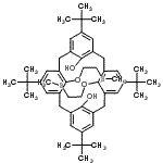CAS#: 145237-25-8， 5,11,17,23-Tetrakis(2-Methyl-2-Propanyl)-26,28-Bis[2-(Methylsulfanyl)Ethoxy]Pentacyclo[19.3.1.1<Sup>3,7</Sup>.1<Sup>9,13</Sup>.1<Sup>15,19</Sup>]Octacosa-1(25),3(28),4,6,9(27),10,12,15(26),16,18,21,23-Dodecaene-25,27-Diol