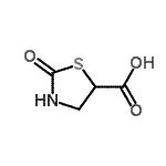 CAS#: 145283-66-5， 2-Oxo-1,3-Thiazolidine-5-Carboxylic Acid