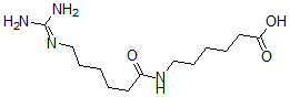 CAS#: 145328-93-4， 6-[6-(Diaminomethylideneamino)Hexanoylamino]Hexanoic Acid