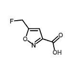 CAS#: 145441-16-3， 5-(Fluoromethyl)-1,2-Oxazole-3-Carboxylic Acid