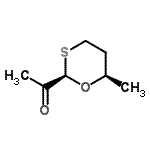 CAS#: 145475-20-3， 1-[(2R,6R)-6-Methyl-1,3-Oxathian-2-Yl]Ethanone