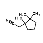 CAS#: 145646-34-0， (1,2,2-Trimethylcyclopentyl)Acetonitrile