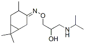 CAS#: 145841-19-6， 1-(Propan-2-Ylamino)-3-[[(1S,3R,6R)-3,7,7-Trimethyl-4-Bicyclo[4.1.0]Heptanylidene]Amino]Oxypropan-2-Ol