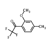 CAS#: 145965-05-5， 2,2,2-Trifluoro-1-(2-Methoxy-4-Methylphenyl)Ethanone