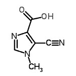 CAS#: 146091-78-3， 5-Cyano-1-Methyl-1H-Imidazole-4-Carboxylic Acid
