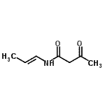 CAS#: 146140-70-7， 3-Oxo-N-[(1E)-1-Propen-1-Yl]Butanamide