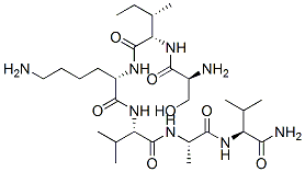 CAS#: 146163-06-6， (2S)-6-Amino-2-[[(2S,3S)-2-[[(2S)-2-Amino-3-Hydroxypropanoyl]Amino]-3-Methylpentanoyl]Amino]-N-[(2S)-1-[[(2S)-1-[[(2S)-1-Amino-3-Methyl-1-Oxobutan-2-Yl]Amino]-1-Oxopropan-2-Yl]Amino]-3-Methyl-1-Oxobutan-2-Yl]Hexanamide