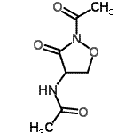 CAS#: 14617-47-1， N-(2-Acetyl-3-Oxo-1,2-Oxazolidin-4-Yl)Acetamide