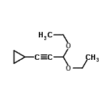 structure of CAS# 146195-69-9, (3,3-Diethoxy-1-Propyn-1-Yl)Cyclopropane;(3,3-Diethoxy-1-propin-1-yl)cyclopropan;(3,3-Diethoxy-1-propyn-1-yl)cyclopropane;(3,3-Diéthoxy-1-propyn-1-yl)cyclopropane