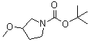 CAS#: 146257-03-6， Tert-Butyl 3-Methoxypyrrolidine-1-Carboxylate