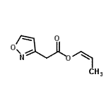 CAS#: 146293-90-5， (1Z)-1-Propen-1-Yl 1,2-Oxazol-3-Ylacetate