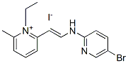 CAS#: 1463-95-2， 2-[2-[(5-Bromo-2-Pyridinyl)Amino]Ethenyl]-1-Ethyl-6-Methyl-Pyridinium Iodide (1:1)