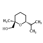 CAS#: 146307-62-2， [(2R,6R)-6-Isopropyl-2-Methyltetrahydro-2H-Pyran-2-Yl]Methanol