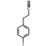 CAS#: 146385-65-1， 3-(4-Iodophenyl)Propanenitrile