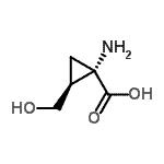 CAS#: 146453-45-4， (1S,2S)-1-Amino-2-(Hydroxymethyl)Cyclopropanecarboxylic Acid