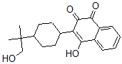 CAS#: 146494-40-8， 4-Hydroxy-3-[4-(1-Hydroxy-2-Methylpropan-2-Yl)Cyclohexyl]Naphthalene-1,2-Dione