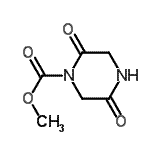 CAS#: 146511-08-2， Methyl 2,5-Dioxo-1-Piperazinecarboxylate