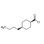 CAS#: 146606-05-5， cis-4-Butylcyclohexanecarbonyl Chloride