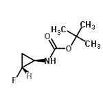 CAS#: 146726-40-1， 2-Methyl-2-Propanyl [(1R,2R)-2-Fluorocyclopropyl]Carbamate