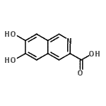 CAS#: 146743-95-5， 6,7-Dihydroxyisoquinoline-3-Carboxylic Acid