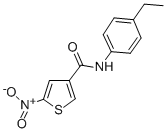 CAS#: 146818-20-4， N-(4-Ethylphenyl)-5-Nitrothiophene-3-Carboxamide