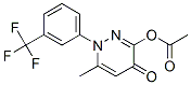 CAS#: 146824-76-2， [6-Methyl-4-Oxo-1-[3-(Trifluoromethyl)Phenyl]Pyridazin-3-Yl] Acetate
