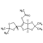 CAS#: 14686-88-5， (3aR,6aR)-5-[(4R)-2,2-Dimethyl-1,3-Dioxolan-4-Yl]-2,2-Dimethyl-3A,6A-Dihydrofuro[2,3-d][1,3]Dioxol-6-Yl Acetate