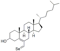 CAS#: 146883-72-9， (3S,8S,9S,10R,13R,14S,17R)-10,13-Dimethyl-17-[(2R)-6-Methylheptan-2-Yl]-6-Methylselanyl-2,3,4,7,8,9,11,12,14,15,16,17-Dodecahydro-1H-Cyclopenta[a]Phenanthren-3-Ol