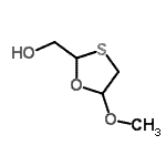 CAS#: 146922-46-5， (5-Methoxy-1,3-Oxathiolan-2-Yl)Methanol