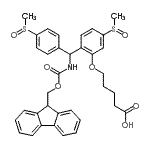 CAS#: 147046-64-8， 5-[2-({[(9H-Fluoren-9-Ylmethoxy)Carbonyl]Amino}[4-(Methylsulfinyl)Phenyl]Methyl)-5-(Methylsulfinyl)Phenoxy]Pentanoic Acid