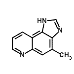 CAS#: 147057-21-4， 4-Methyl-1H-Imidazo[4,5-f]Quinoline