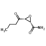 CAS#: 147060-67-1， (2S,3R)-3-Butyryl-2-Oxiranecarboxamide