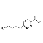 CAS#: 147165-12-6， 6-(Butylamino)-3-Pyridazinecarboxylic Acid
